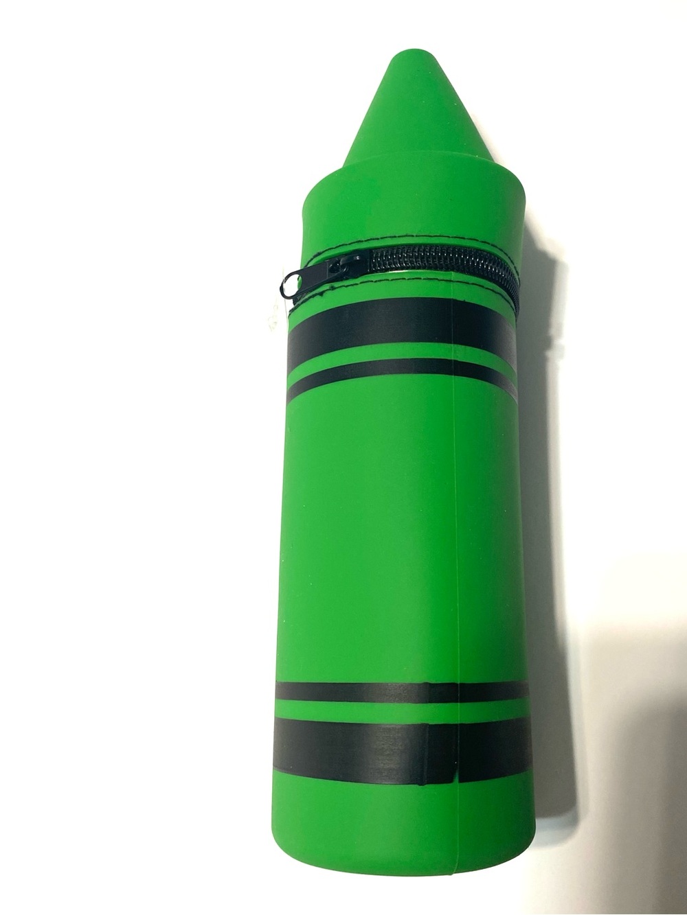 Green Crayon Shaped Pencil Case - Picture 4 of 5